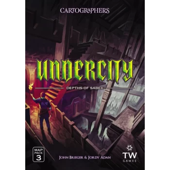 Cartographers Heroes Map Pack 3 - Undercity Card Game