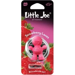 Little Joe Strawberry Laces Scented Car Air Freshener (Case of 6)