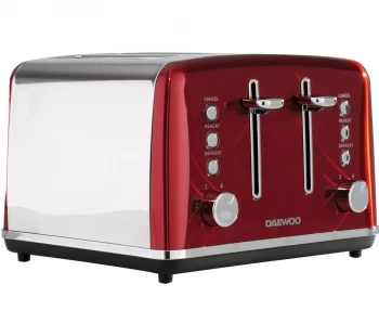 Daewoo Kensington SDA1587 4 Slice Toaster