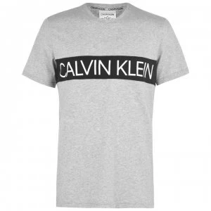 Calvin Klein Block T Shirt - Grey080