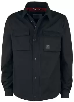 Vintage Industries Wyatt Shirt-Jacket Between-seasons Jacket black