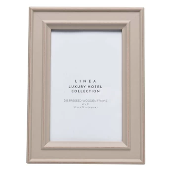 Hotel Collection Distressed Wooden Frame - Grey