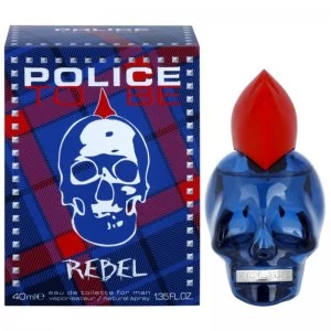 Police To Be Rebel Eau de Toilette For Him 40ml