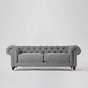 Swoon Winston Smart Wool 3 Seater Sofa - 3 Seater - Pepper