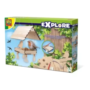 SES CREATIVE Childrens Explore Bird Feeding Station, Unisex, Five Years and Above, Multi-colour (25114)