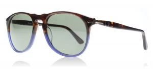 Persol PO9649S Sunglasses Brown / Blue 1022/58 Polarized 52mm