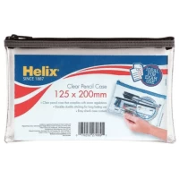 Helix Pencil Case - Clear