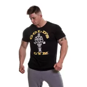 Golds Gym Muscle T Shirt Mens - Black