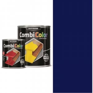 Rust Oleum CombiColor Metal Protection Paint Gentian Blue 2.5l