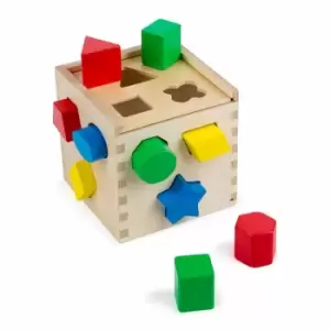 Melissa and Doug Shape Sorting Cube, none