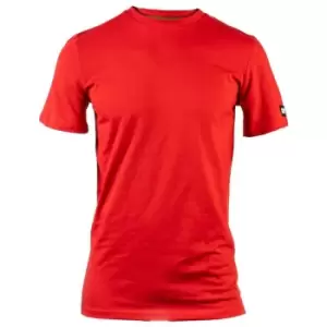 Caterpillar Essentials Short-sleeve T-Shirt Hot Red - Large