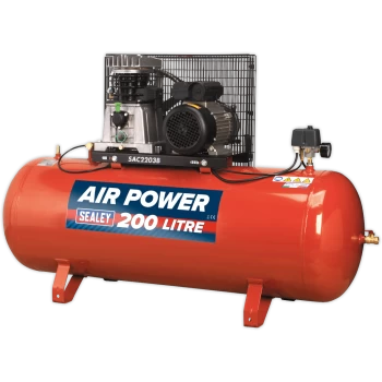 Sealey SAC2203B Air Compressor 200 Litre 240v