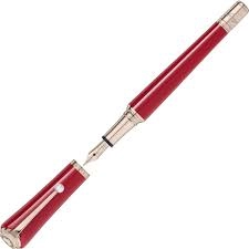 Mont Blanc - Mont Blanc Musesmarilyn Monroe Special Edition Fountain Pen - Fountain Pens - Red