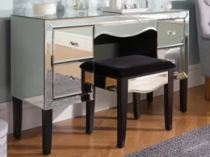 Birlea Palermo 4 Drawer Mirrored Dressing Table Assembled