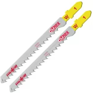 093 676 P1cc Unique CUnex Wood Blades - Pack of 2 - n/a - Mafell