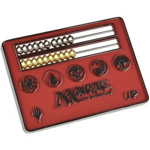 Magic: The Gathering - Card Size Abacus Life Counter - Red