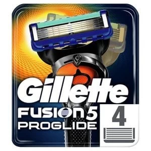 Gillette Fusion Proglide Mens Razor Blades 4 count