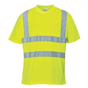 Hi Vis Mens Class 2 T Shirt Yellow XL