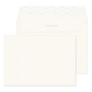 PREMIUM Woven Envelopes C6 Peel & Seal 114 x 162mm Plain 120 gsm High White Wove Pack of 500