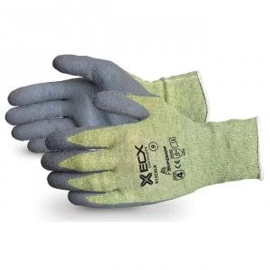 Superior Glove Emerald Cx Kevlar Wire Core Latex Palms Grey 08 Ref