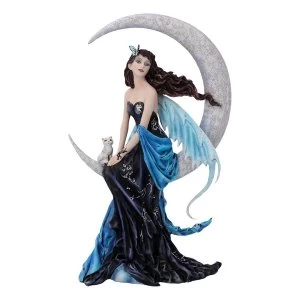 Moon Indigo Fairy Figurine By Nene Thomas