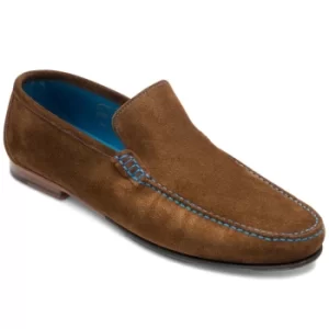 Loake Mens Nicholson Moccasin Shoes Polo Suede 9.5