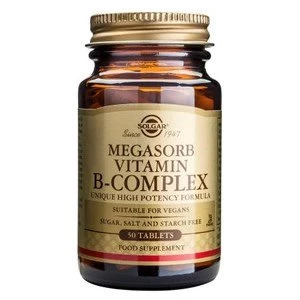 Solgar Megasorb Vitamin B Complex Tablets 250 Tablets