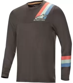 Alpinestars Alps 4.0 LS Bicycle Jersey, grey-green, Size S, grey-green, Size S
