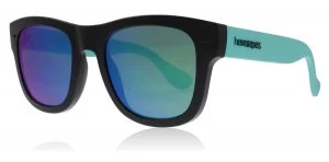 Havaianas Paraty M Sunglasses Black Turquoise QPX/Z9 50mm
