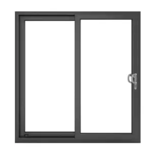 Crystal uPVC Sliding Patio Right to Left 2390mm x 2090mm Clear Glazing - Grey