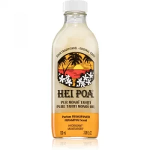Hei Poa Pure Tahiti Monoi Oil Frangipani Multi-Functional Oil for Hair & Body 100ml