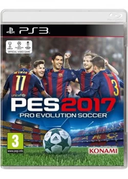 Pro Evolution Soccer PES 2017 PS3 Game