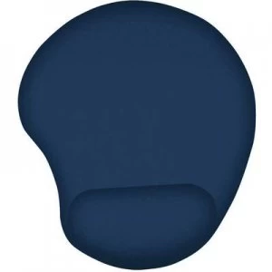 Trust BigFoot Mouse pad Gel wrist support mat Blue (W x H x D) 236 x 16 x 205 mm
