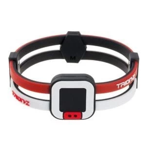 Trion Z DuoLoop Magnetic Therapy Bracelet Red White - Large