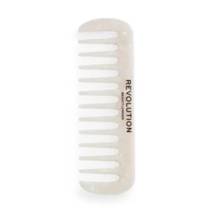 Revolution Haircare Natural Curl Wide Tooth Comb White