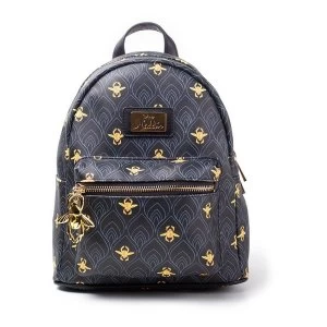 Disney - All-Over Print Womens Small Backpack - Black