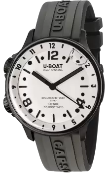 U-Boat Watch Capsoil Doppiotempo 45 DLC White