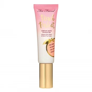 Too Faced Peach Perfect Comfort Matte Foundation (Various Shades) - Warm Beige