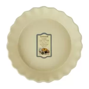 Classic Collection Stoneware Pie Dish, 26cm, Labelled