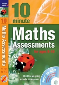10 Minute Maths Assessments. for Ages 9-10 by Andrew Brodie Paperback