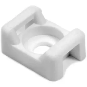 HellermannTyton CTM1-PA66-WH Cable mount Screw fixing, Rivets 151-30404 White
