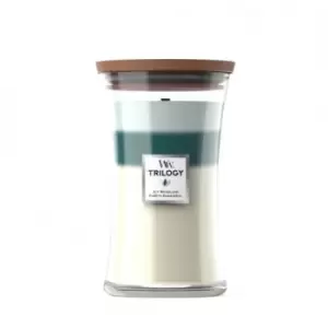 WoodWick Icy Woodland Candle Large Hourglass