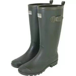 Town and Country Burford PVC Wellington Boots Green Size 8