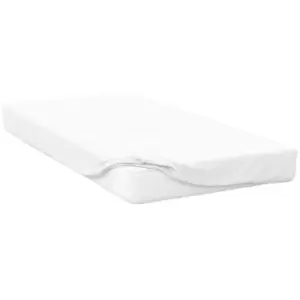 Belledorm 400 Thread Count Egyptian Cotton Fitted Sheet (Kingsize) (White) - White