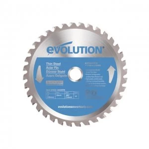 Evolution Thin Steel Cutting Circular Saw Blade 180 x 1.6 x 20mm x 68T