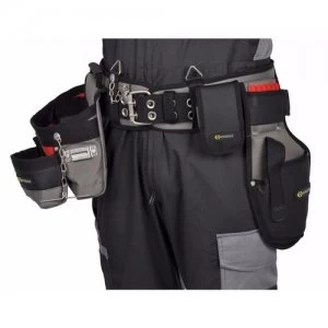 C.K Magma Professional Toolbelt Set with Padded Belt Drill Holster and Tool Pouch