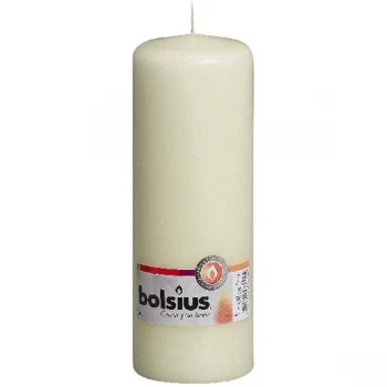 Bolsius Pillar Candle 200mm x 70mm Ivory