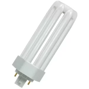 Crompton Lamps CFL PLT-E 32W GX24q-3 Triple Turn TE-Type 3500K White Frosted 2000lm 4-Pin Energy Saving Push Fit Compact Fluorescent Biax-TE Dulux-TE