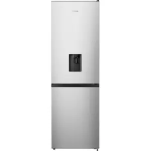 Hisense RB390N4WCE Total No Frost Fridge Freezer - Stainless Steel - E Rated