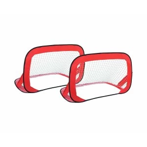 Charles Bentley Pair of Portable Pop Up Goals Polyester